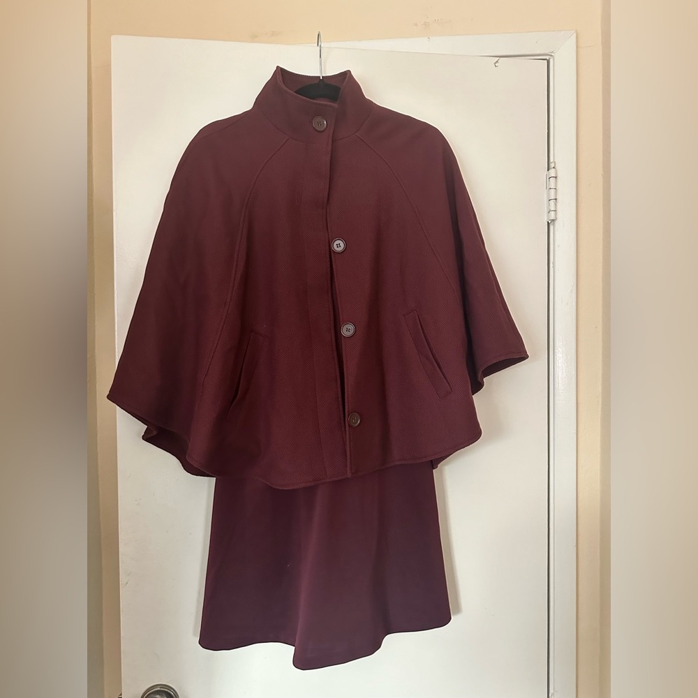 H&M Cape and Mesh Dress Set